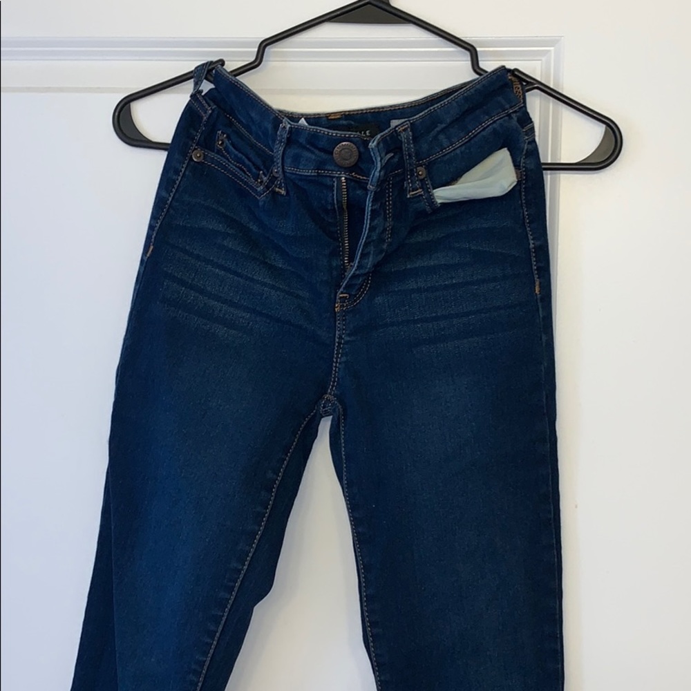 High waisted jegging